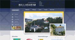 Desktop Screenshot of billigheim.de